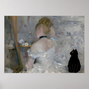 Cat  Morisot Woman at Her Toilette Pop Poster