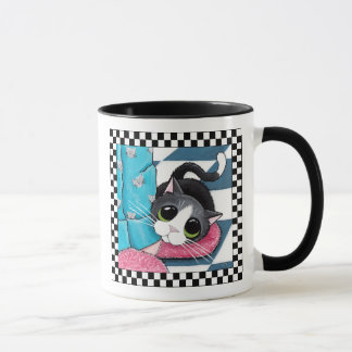 Cat Morning Ankle Warmer | Cat Art Mug