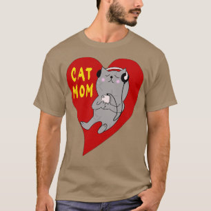 Cat Mother Coffee Lover 110 T-Shirt
