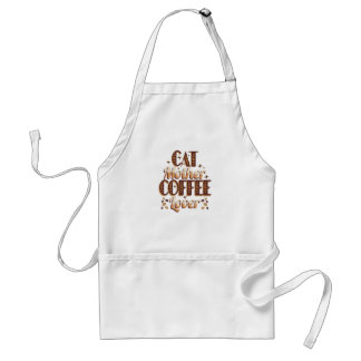 Cat Mother Coffee Lover Standard Apron