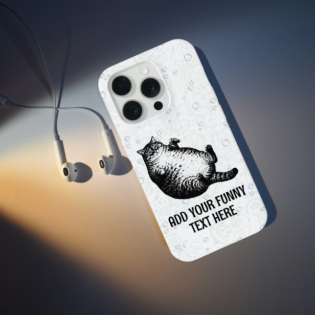 Cat Mother I Am But Skin and Bones For Cat Lover iPhone Case (Creator Uploaded)