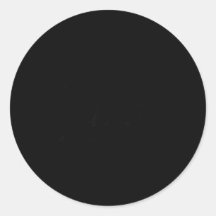 Cat Mother I Am But Skin And Bones Funny Sarcastic Classic Round Sticker