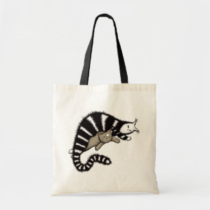 Cat Mother Protects Her Cute Kitty Tote Bag