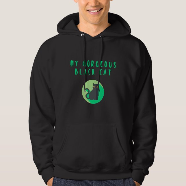 Cat Mother Wine  24 Hoodie (Front)