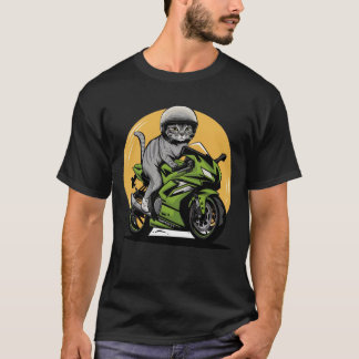cat moto T-Shirt