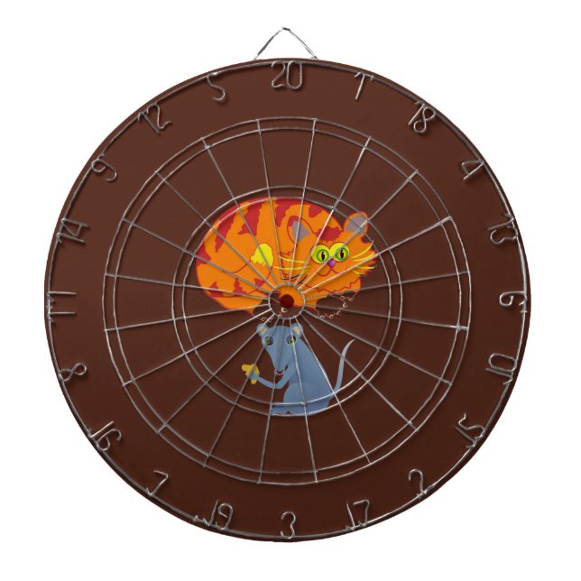Cat & Mouse Dartboard (Front)