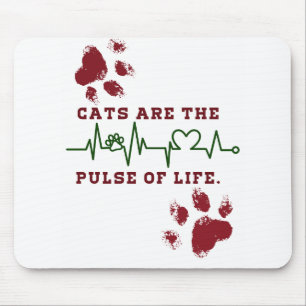 Cat Mouse Pad