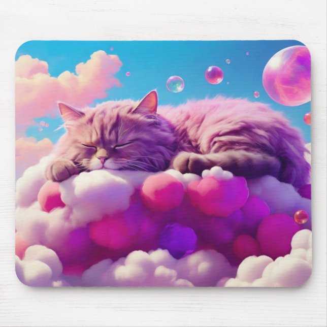 Cat Mouse Pad – Perfect Gift for Cat Lovers (Front)