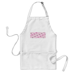 Cat Mouse Pattern Pink Standard Apron