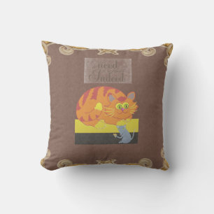 Cat & Mouse Pillow