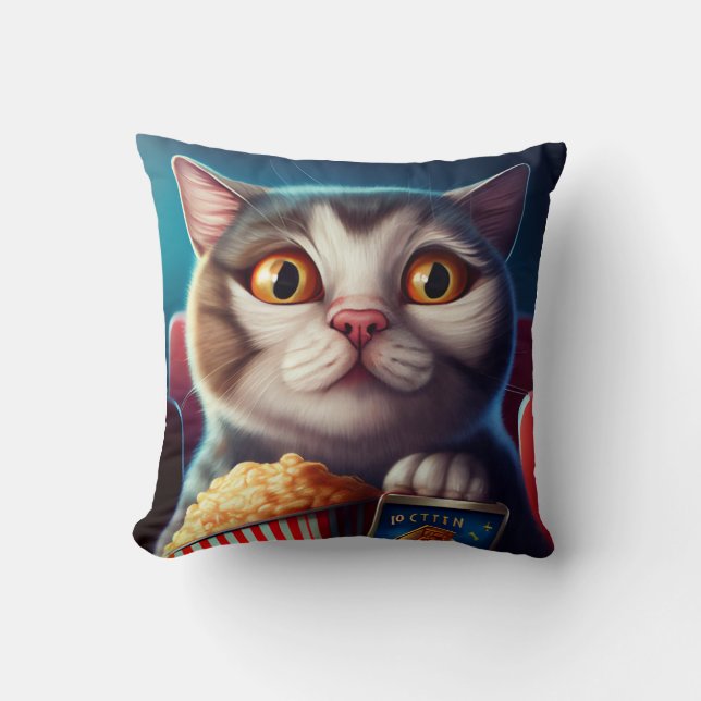 Cat Movie Cushion (Front)