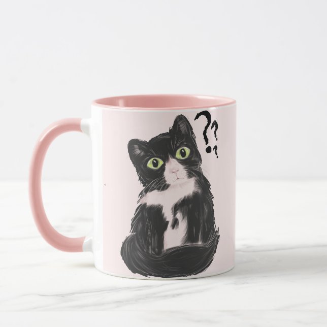 cat mug (Left)