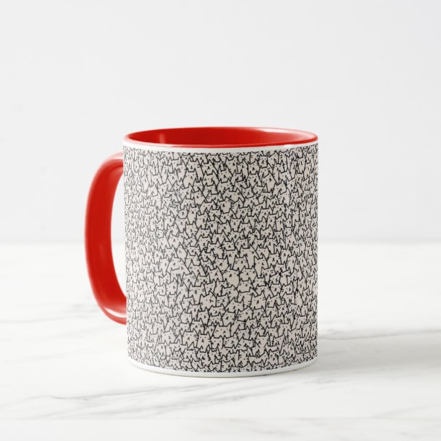cat mug (Front Left)