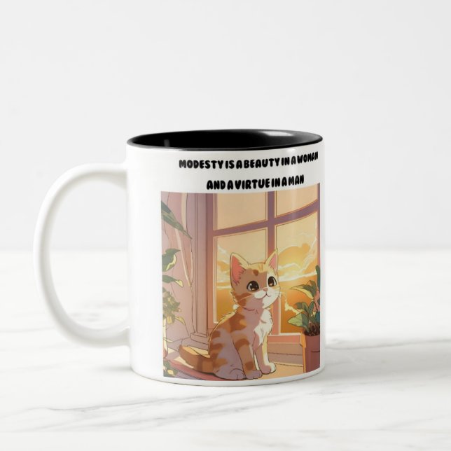  Cat Mug  (Left)