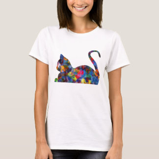 Cat Multi Coloured Shirt