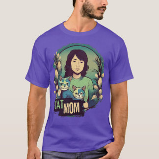 Cat Mum 4 T-Shirt