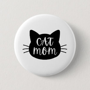 Cat Mum 6 Cm Round Badge