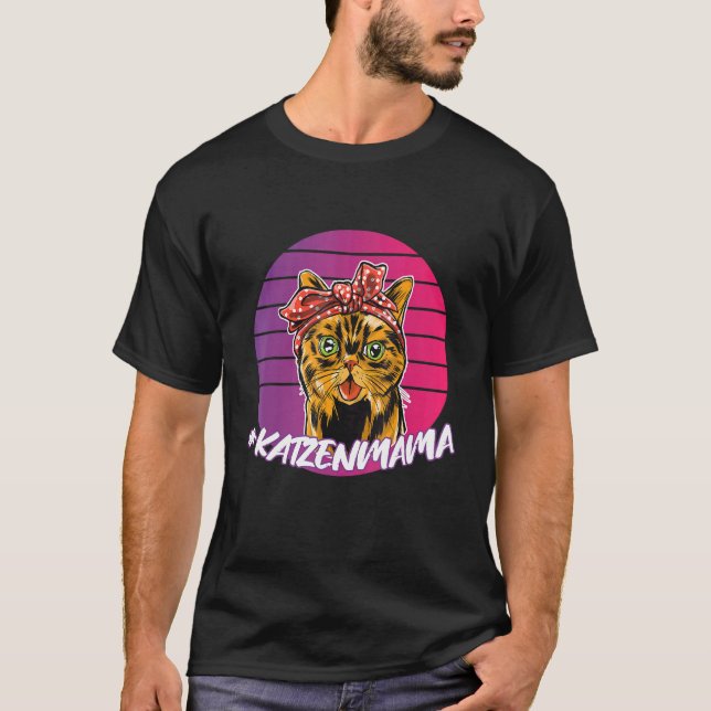 Cat Mum And Dad For Cat T-Shirt (Front)