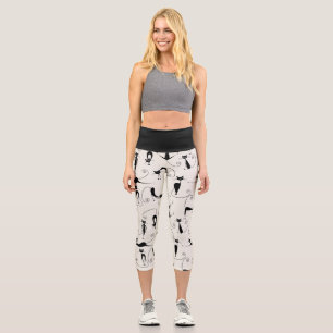 Cat Mum Capri Leggings