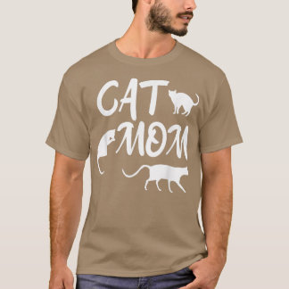Cat Mum  Cars Lover  Cat Mum  T-Shirt