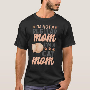 Cat Mum Cat Mum Cat  Cat Holder Outfit T-Shirt