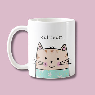 Cat mum coffee mug