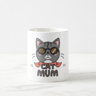 cat mum coffee mug