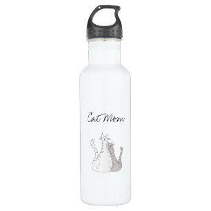 Cat Mum Cute Mother's Day  710 Ml Water Bottle