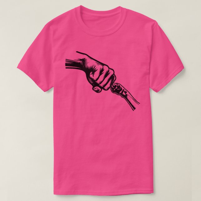Cat Mum Fist Bump Shirt (Design Front)
