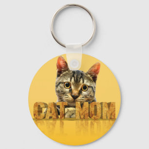 Cat mum gift   cat mum shirt   best cat mum ever key ring