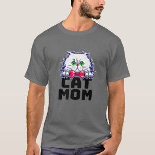 Cat Mum I'm Not Single I Have A Cat Graphic Cool D T-Shirt