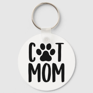 Cat Mum Keychain