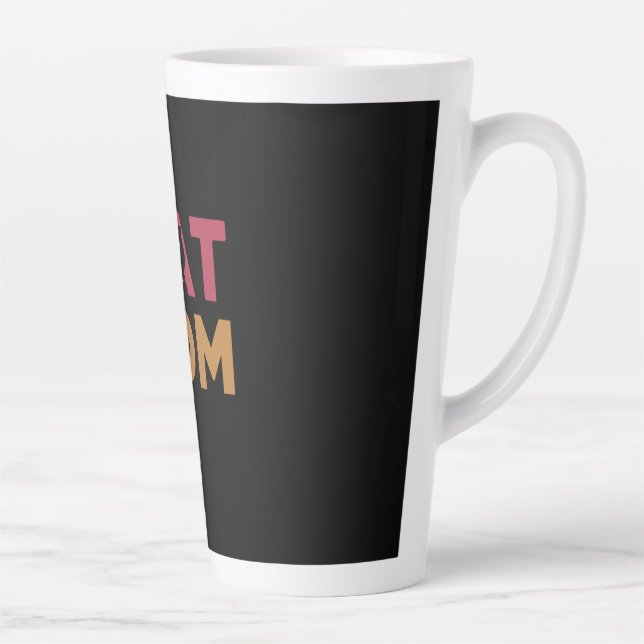 Cat Mum Latte Mug (Right)
