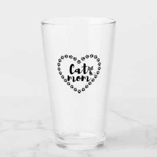 Cat Mum [light tone] Stainless Steel Water Bottle Glass