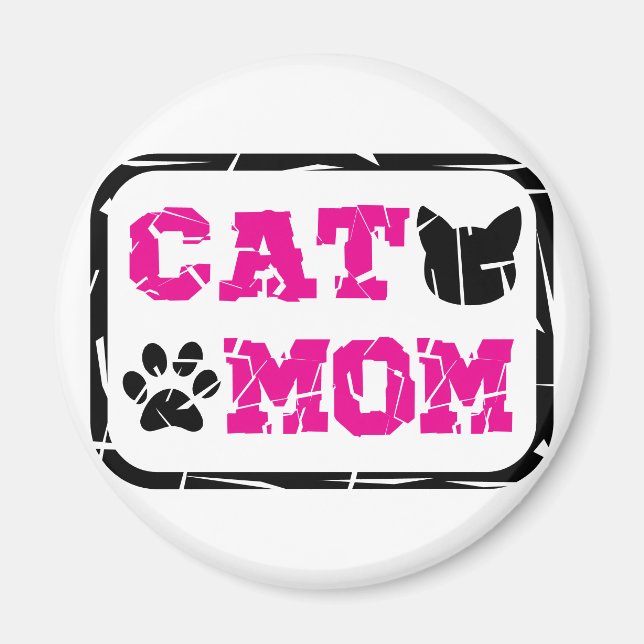 Cat Mum Magnet (Front)