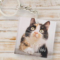 Cat Mum Modern Chic Playful and Fun Custom Photo