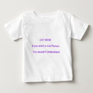 Cat Mum Mother's Day Baby T-Shirt