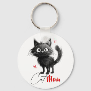 Cat Mum Mothers Day Gifts Key Ring