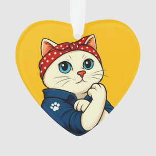 Cat Mum Mothers Day Ornament