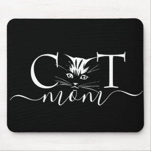 Cat mum mouse pad