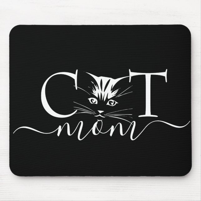 Cat mum  mouse pad (Front)