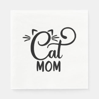 Cat mum   napkin
