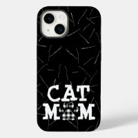 Cat Mum Pawprint with Cat Hair