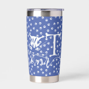 Cat mum personalised insulated tumbler