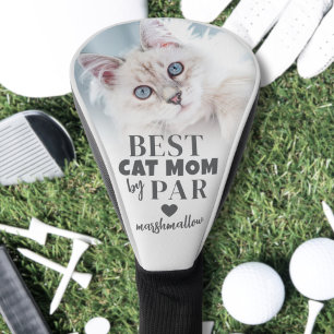 Cat Mum Photo Golf Head Cover