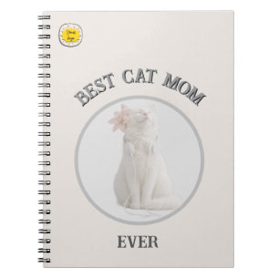 Cat Mum Photo  Notebook