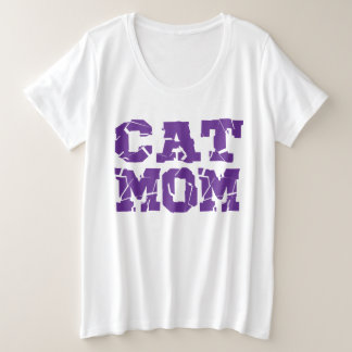 Cat Mum Plus Size T-Shirt