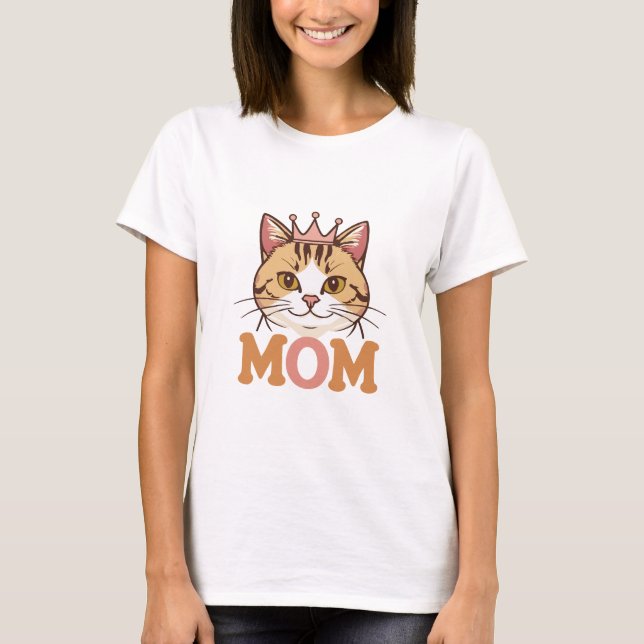 Cat mum T-Shirt (Front)
