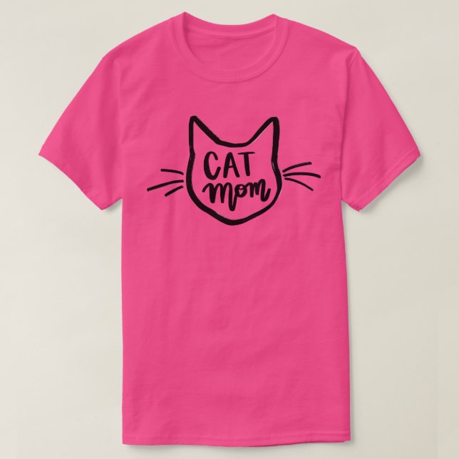 Cat Mum  T-Shirt (Design Front)