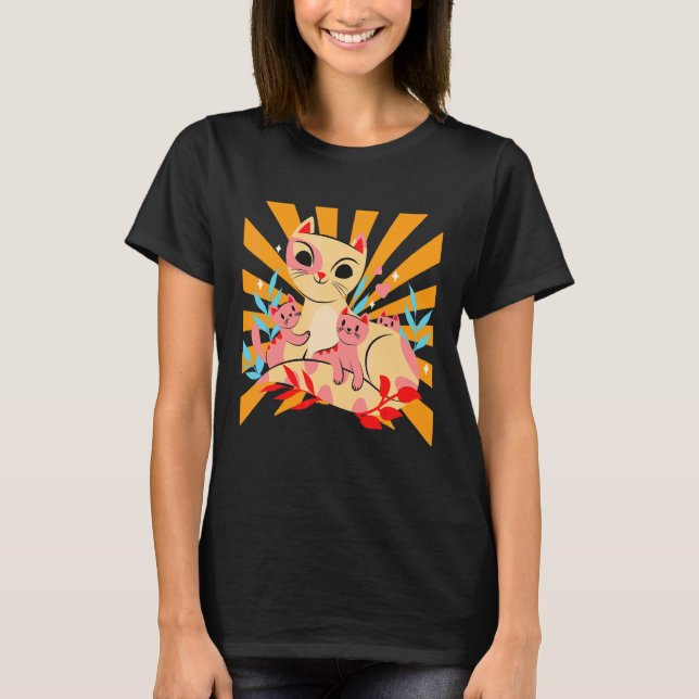 Cat Mum T-Shirt (Front)
